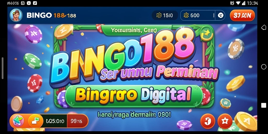 Tampilan gameplay seru dan menarik dari BINGO188.