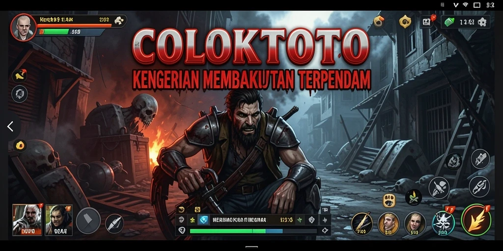 Screenshot COLOKTOTO menampilkan suasana mencekam dalam gameplay.