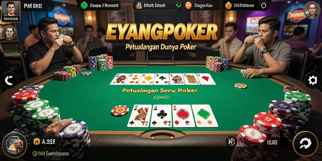 Gameplay EYANGPOKER yang seru dan menantang