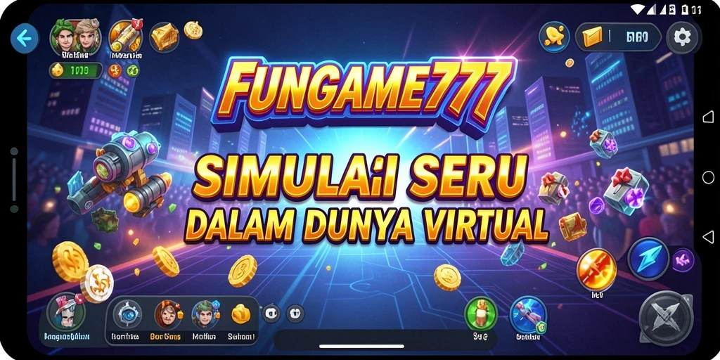 Screenshot dari gameplay FUNGame777 yang menampilkan aksi simulasi seru.