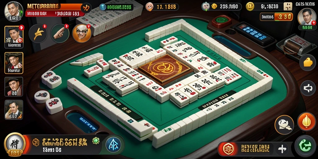 Screenshoot utama <strong>METEORBET88</strong> menampilkan gameplay Mahjong yang mendebarkan.
