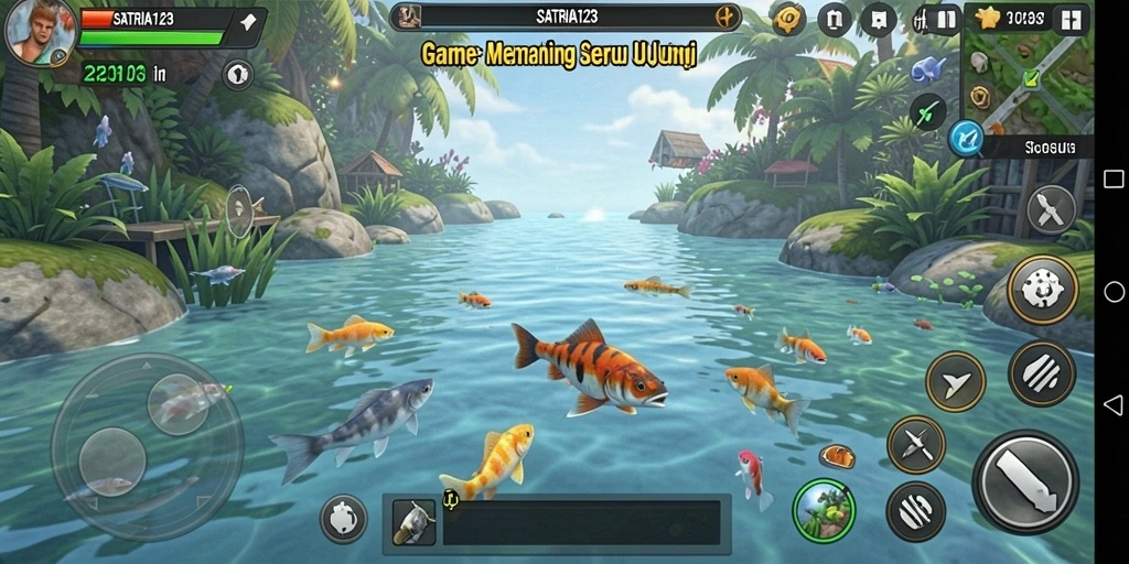 Tangkapan ikan besar di layar SATRIA123 yang memukau.